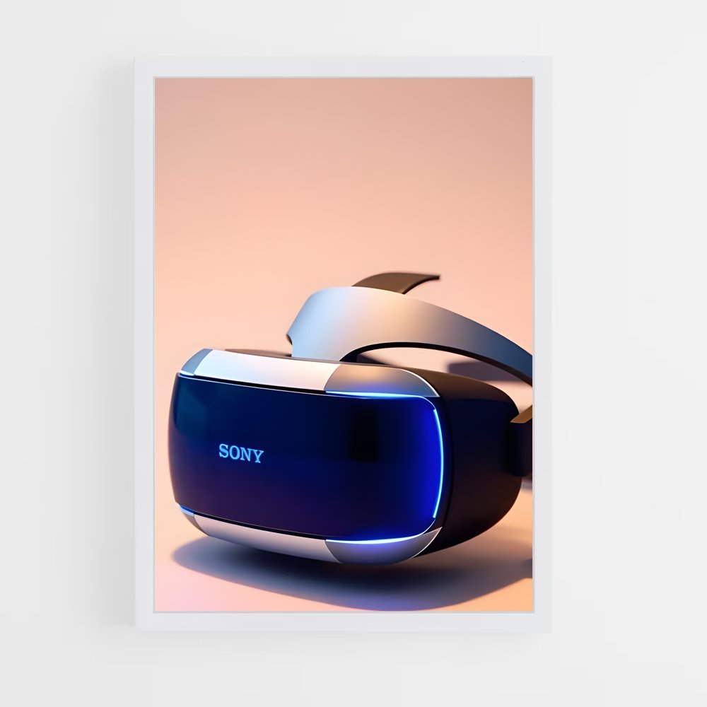 Poster VR Vision – affiche Consoles (vue 3)